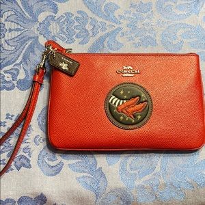 Coach wizard of oz wristlet